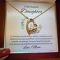 To My Beautiful Daughter